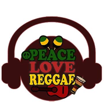 Artwork thumbnail, Peace Love Reggae Rasta Colors by RastaColors