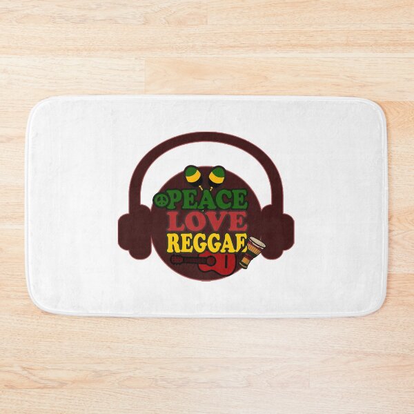 Item preview, Peace Love Reggae Rasta Colors designed and sold by RastaColors.