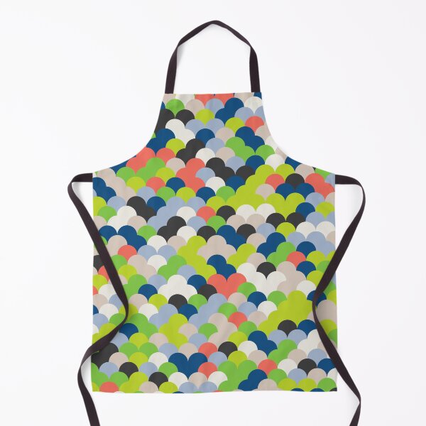 Item preview, Abstract mosaic with circles in random classic blue color palette variation designed and sold by acidmit.