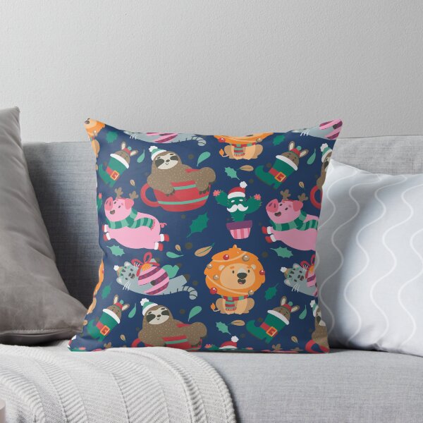 Item preview, Cute Christmas Animals Pattern 2021 designed and sold by MariamBj.