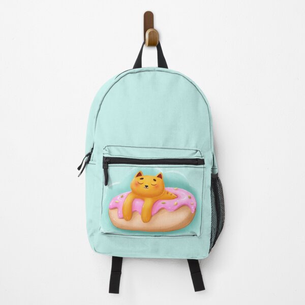 Item preview, Cat & donut designed and sold by Lyudmila Pushina.