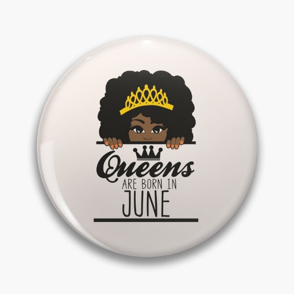 Item preview, Queens Are Born In June | Crowned | Birthdays designed and sold by SerendipityNow.