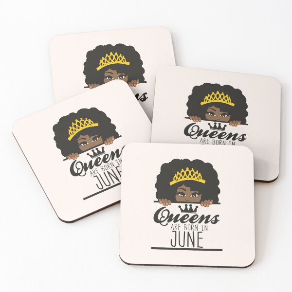 Item preview, Queens Are Born In June | Crowned | Birthdays designed and sold by SerendipityNow.