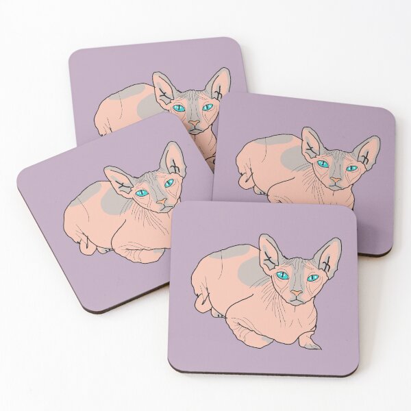 Item preview, Sphinx Cat Portrait designed and sold by ThreeBearsArt.