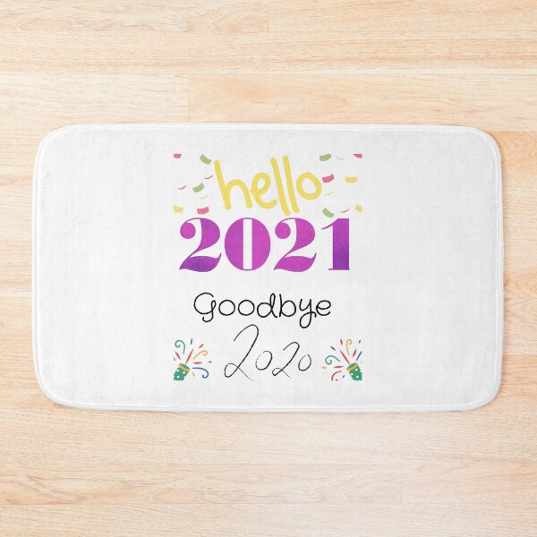 Item preview, Hello 2021 Goodbye 2020,Hello New Year,Hello 2021 Christmas tree,Happy New Year, designed and sold by piskwi.