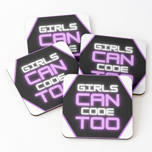 Item preview, Girls Can Code Too designed and sold by arianehine.