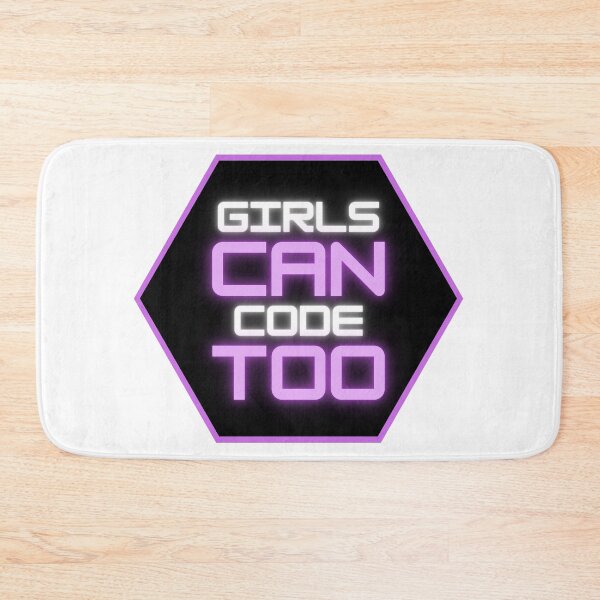 Item preview, Girls Can Code Too designed and sold by arianehine.