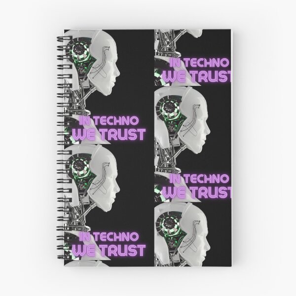 Item preview, In techno we Trust A.I. Purple designed and sold by kyds.