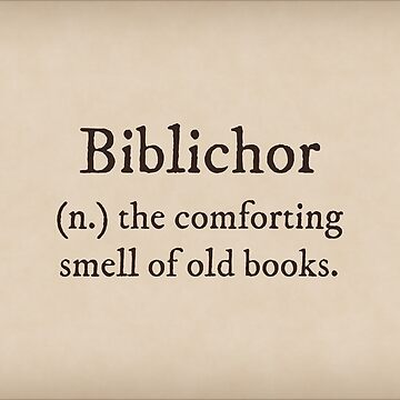 Artwork thumbnail, Dark Academia: Biblichor Definition by ElectricFangs