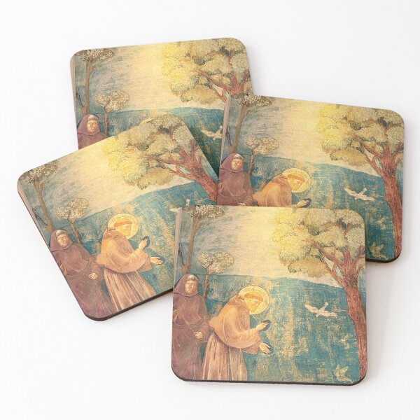 Item preview, Saint Francis feeding the birds designed and sold by Maria Chandler.