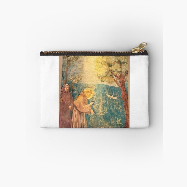 Artikelvorschau, Der heilige Franziskus füttert die Vögel entworfen und verkauft von Maria Chandler.