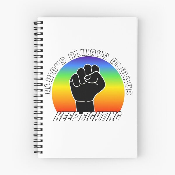 Item preview, Always keep fighting raised fist blackpower colorful designed and sold by steven8899.