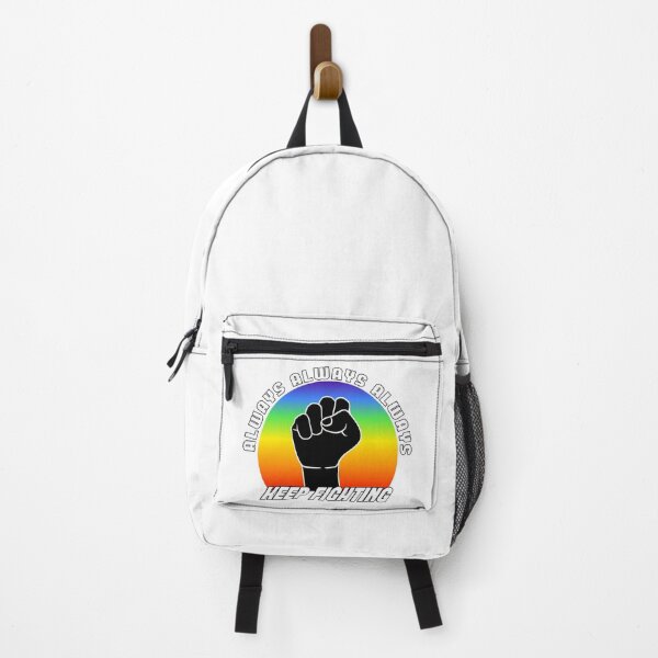 Item preview, Always keep fighting raised fist blackpower colorful designed and sold by steven8899.