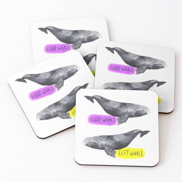 Item preview, Right Whale/Left Whale designed and sold by Olivia V. Ambrogio.