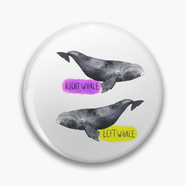 Item preview, Right Whale/Left Whale designed and sold by Olivia V. Ambrogio.