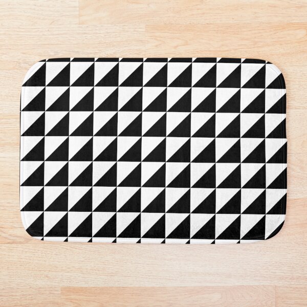 Item preview, Triángulos Blanco y Negro Geométrico designed and sold by AxRiiseDesign.