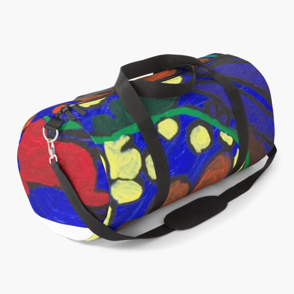 Carlos Untitled (Blue) Duffle Bag