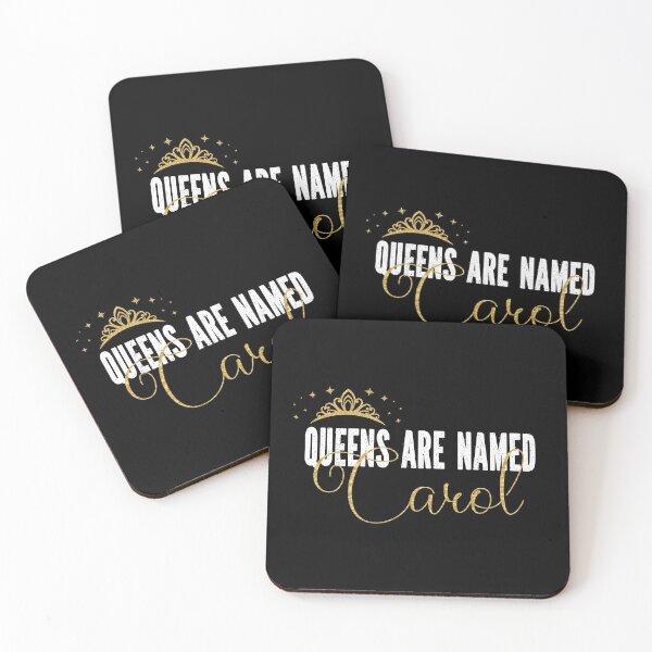 Item preview, Queens Are Named Carol Personalized First Name Girl product designed and sold by Grabitees.