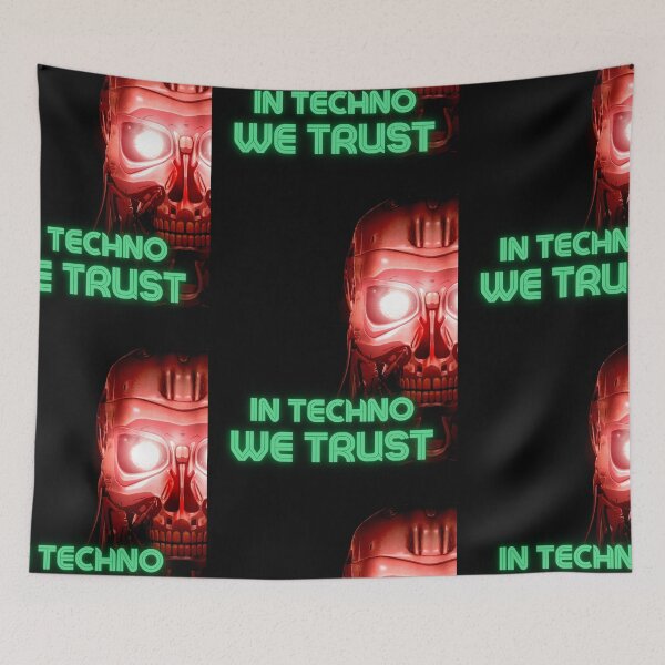 Item preview, In techno we Trust A.I. Red Green designed and sold by kyds.