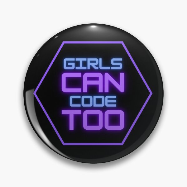 Item preview, Girls Can Code Too designed and sold by arianehine.