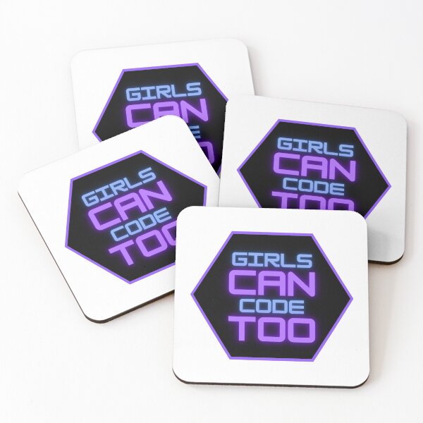 Item preview, Girls Can Code Too designed and sold by arianehine.