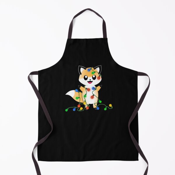 Item preview, A Cute Fox With Christmas Lights I Love Christmas designed and sold by Paulina Vanlife.