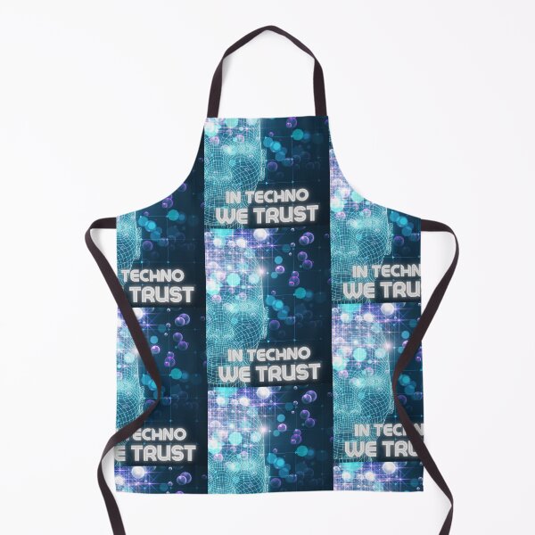 Item preview, In techno we Trust A.I. Blue designed and sold by kyds.