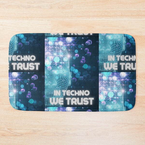 Item preview, In techno we Trust A.I. Blue designed and sold by kyds.