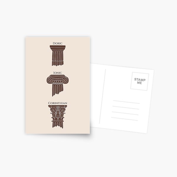 Item preview, Dark Academia: Greek Column Pattern (ver. 2) designed and sold by ElectricFangs.
