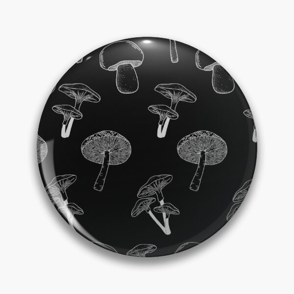 Item preview, Mushrooms! Black and white 2 designed and sold by CoraBee.
