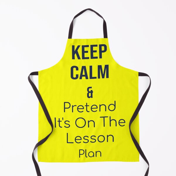 Item preview, Keep calm and pretend it's on the lesson plan designed and sold by yusufdehbi.