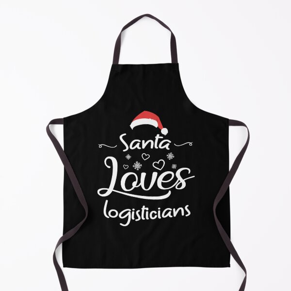Item preview, Santa Loves Logisticians Funny Christmas Gift For Men & Women Xmas Graduation Retirement Thank You Present designed and sold by Thedoode.