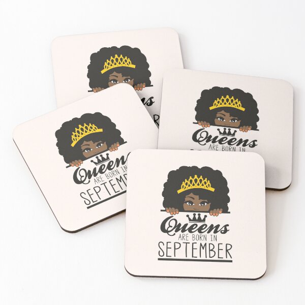 Item preview, Queens Are Born In September | Crowned | Birthdays designed and sold by SerendipityNow.