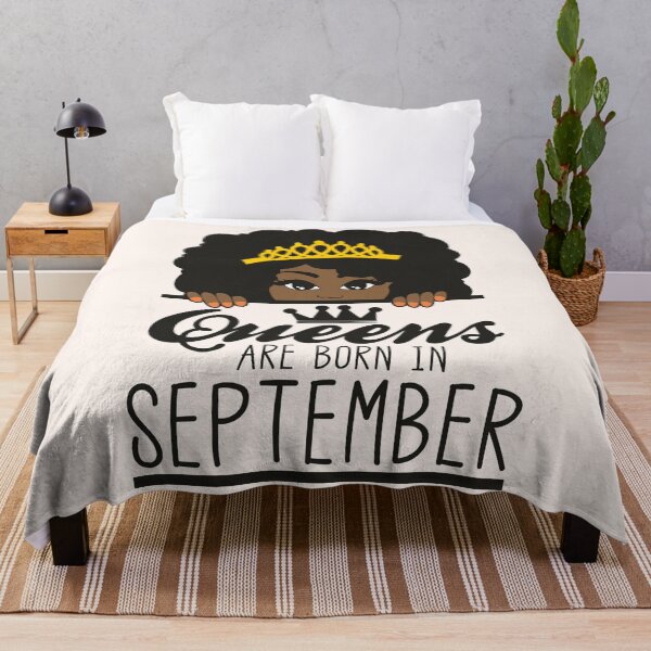 Item preview, Queens Are Born In September | Crowned | Birthdays designed and sold by SerendipityNow.