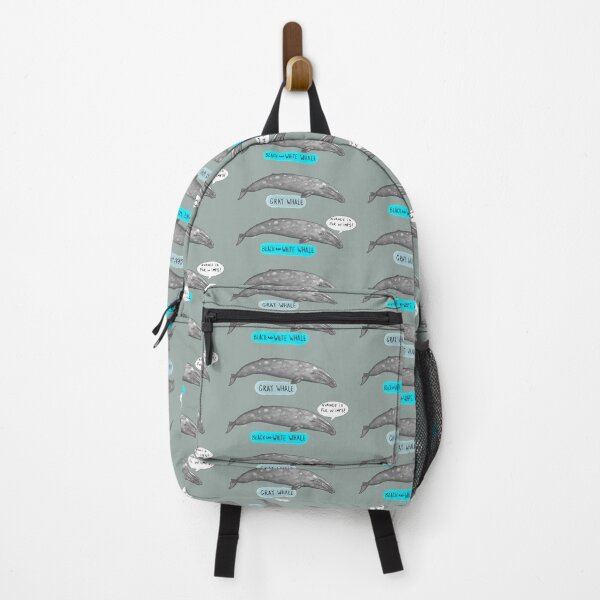 Item preview, Gray Whale/Black-and-White Whale designed and sold by Olivia V. Ambrogio.