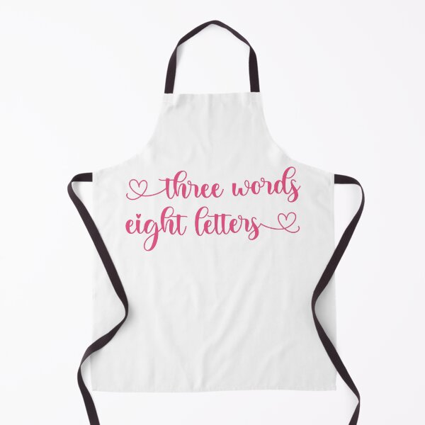 Item preview, Three Words Eight Letters I Love You Quote designed and sold by CrystalCrush.