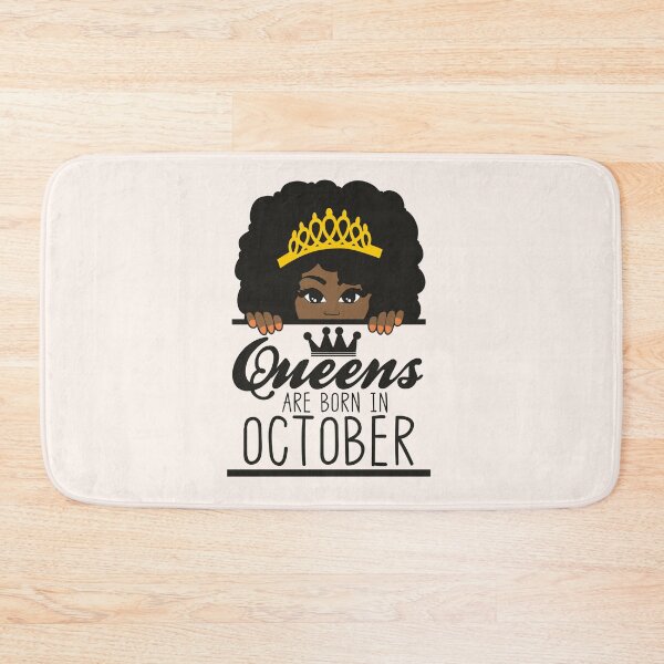 Item preview, Queens Are Born In October | Crowned | Birthdays designed and sold by SerendipityNow.
