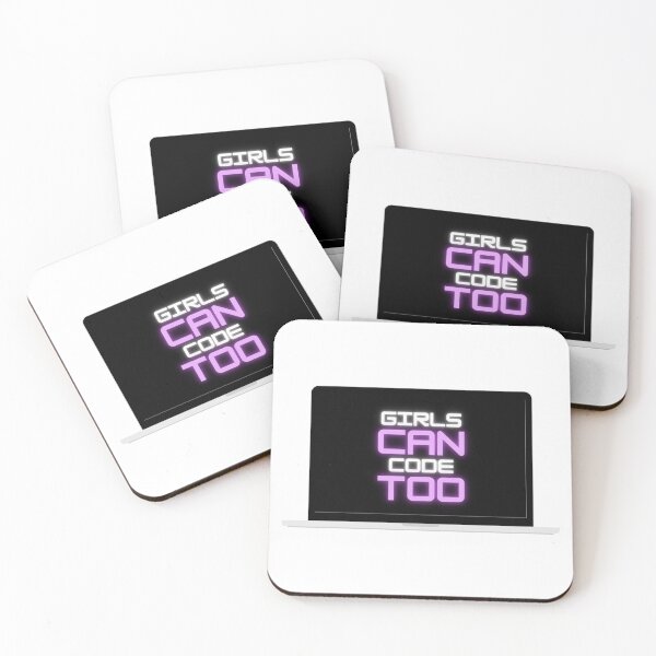 Item preview, Girls Can Code Too designed and sold by arianehine.