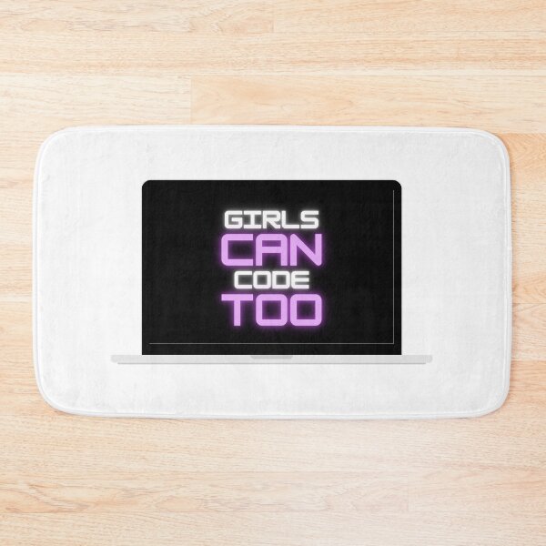 Item preview, Girls Can Code Too designed and sold by arianehine.