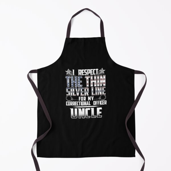 Item preview, Uncle Thin Silver Line Correctional Officer designed and sold by wheedesign.