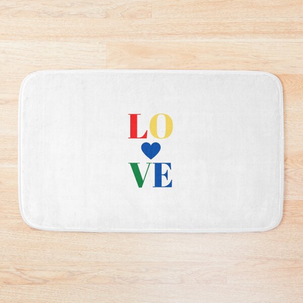 Item preview, Colorblock LOVE designed and sold by claudiamalonso.