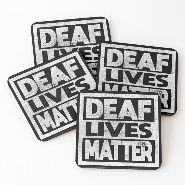 Item preview, Deaf Lives Matter Gift designed and sold by Dan66.