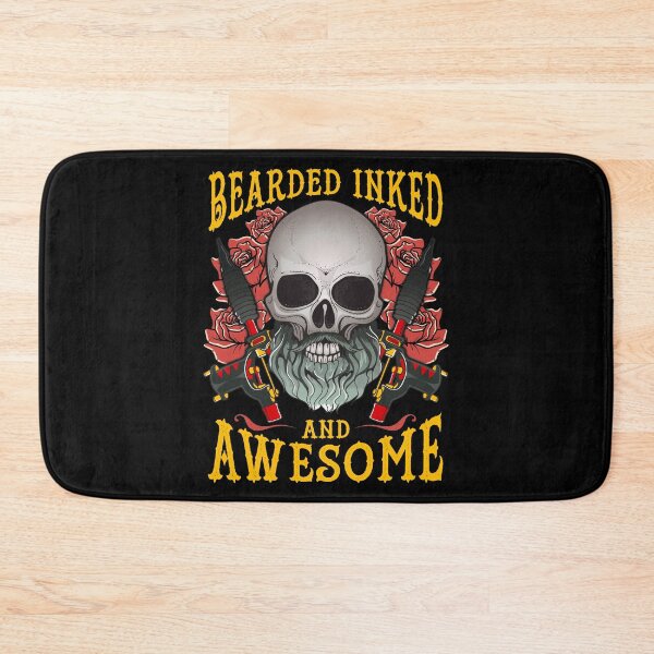 Item preview, Funny Bearded Inked And Awesome Tattooed Dad designed and sold by perfectpresents.