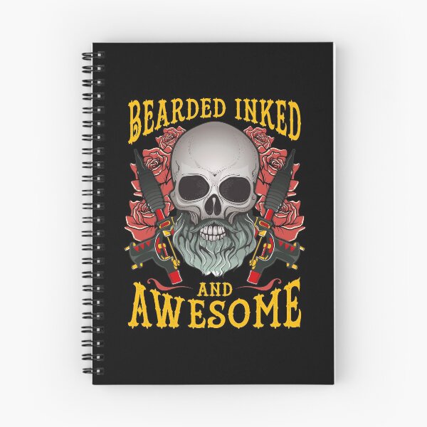 Item preview, Funny Bearded Inked And Awesome Tattooed Dad designed and sold by perfectpresents.