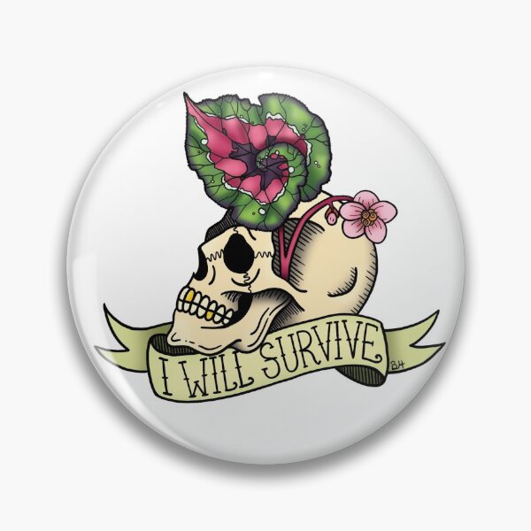Item preview, 'I Will Survive' Houseplant Illustration designed and sold by Brooke Hull.