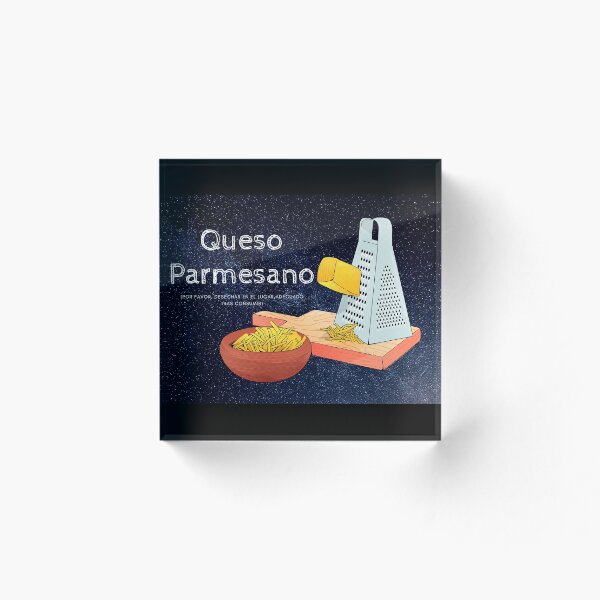 Item preview, Queso parmesano designed and sold by Bacilococo.