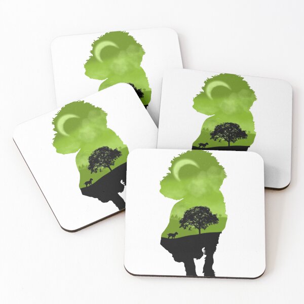 Item preview, Another Lurcher Silhouette in Green designed and sold by merrybyte.