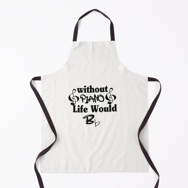 Item preview,  Without Piano Life Would Be Flat  designed and sold by HananDesign13.
