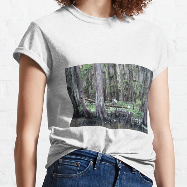 Caddo Lake Texas Louisiana, T-Shirt Small / Navy