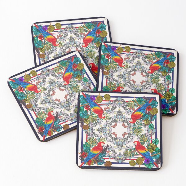 Item preview, Dancing Macau Parrots designed and sold by Tamara Rezvova.